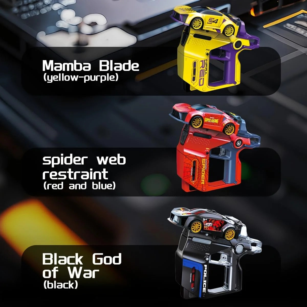 NERF - Infra Red RC Car Gun ©