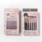 Miss Rose - Professional 6 Marble Makeup Brush Set
